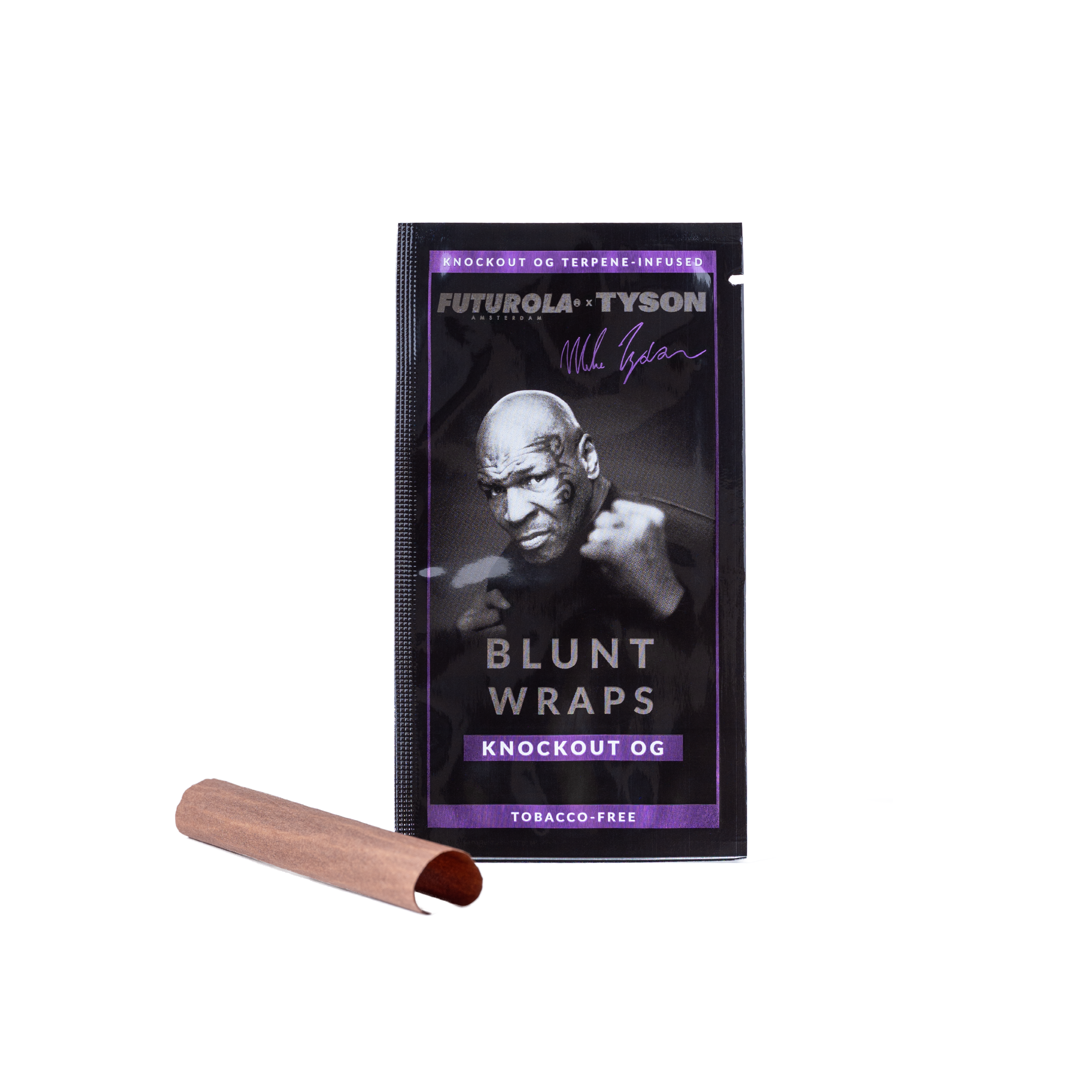 FUTUROLA X TYSON TOBACCO-FREE BLUNT WRAPS KNOCKOUT OG