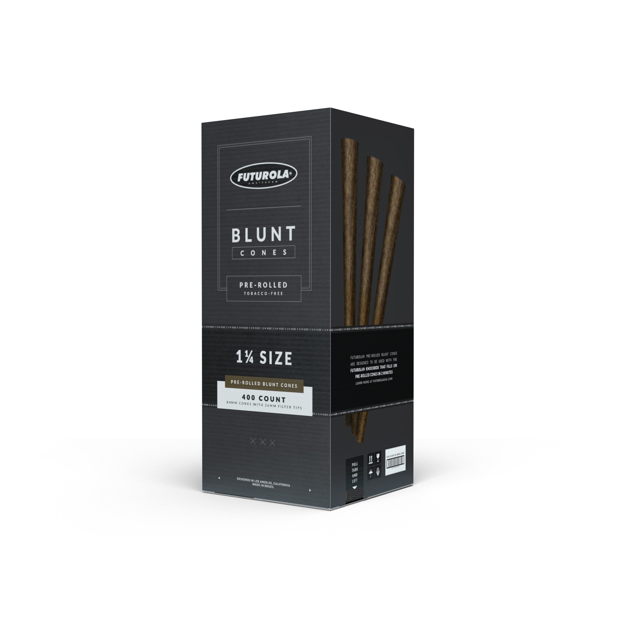 84/26 | STANDARD BLUNT CONES | 1 1/4 [Wholesale] - FUTUROLA