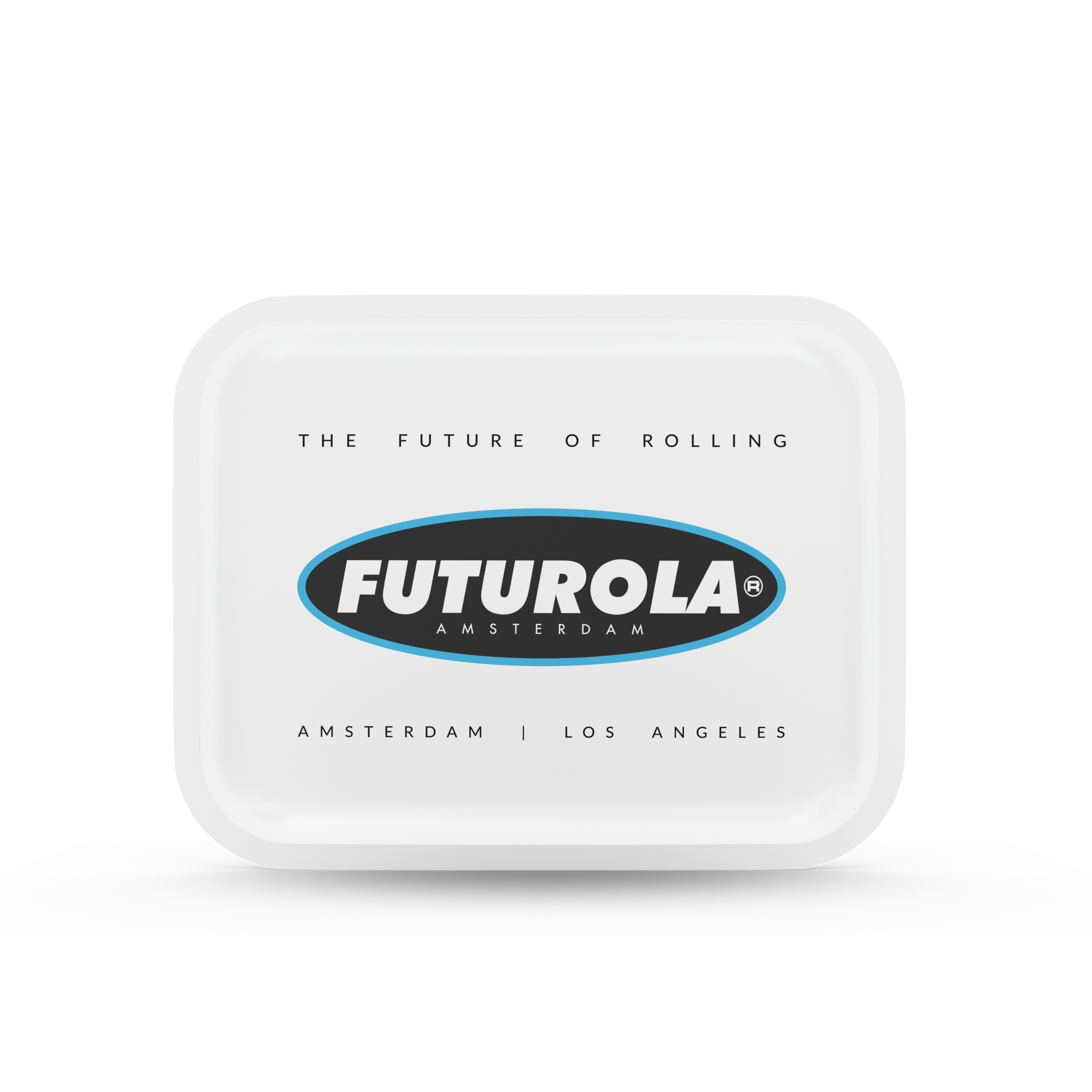 FUTUROLA LARGE WHITE ROLLING TRAY [Wholesale] - FUTUROLA