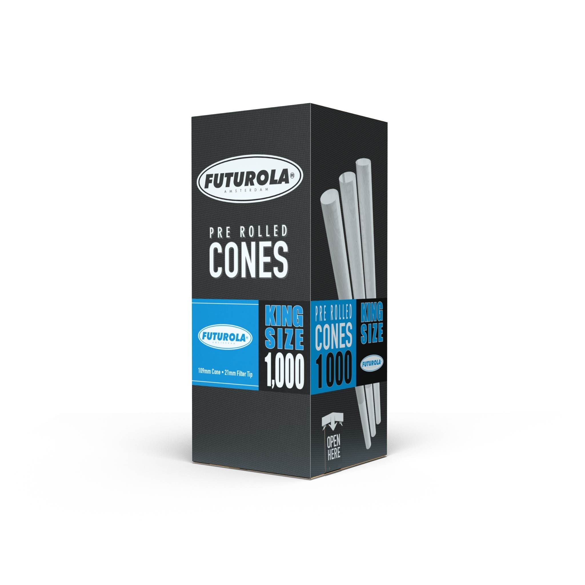109/21 | STANDARD PAPER CONES | KING [Wholesale] - FUTUROLA
