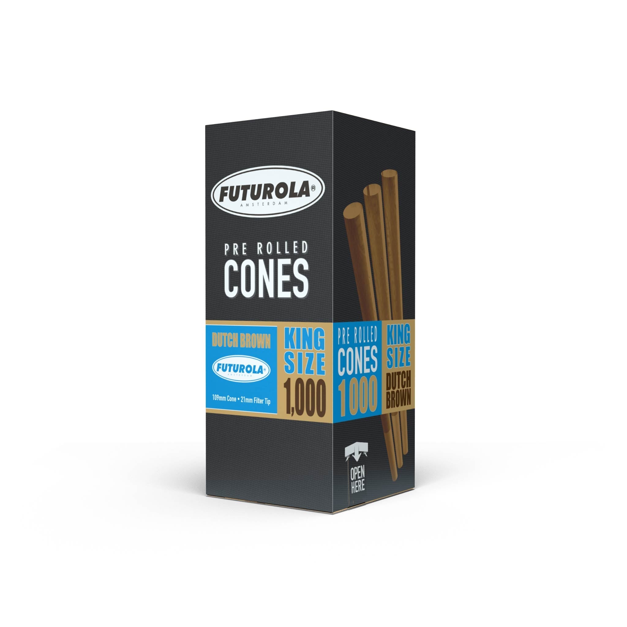 109/21 | STANDARD PAPER CONES | KING [Wholesale] - FUTUROLA