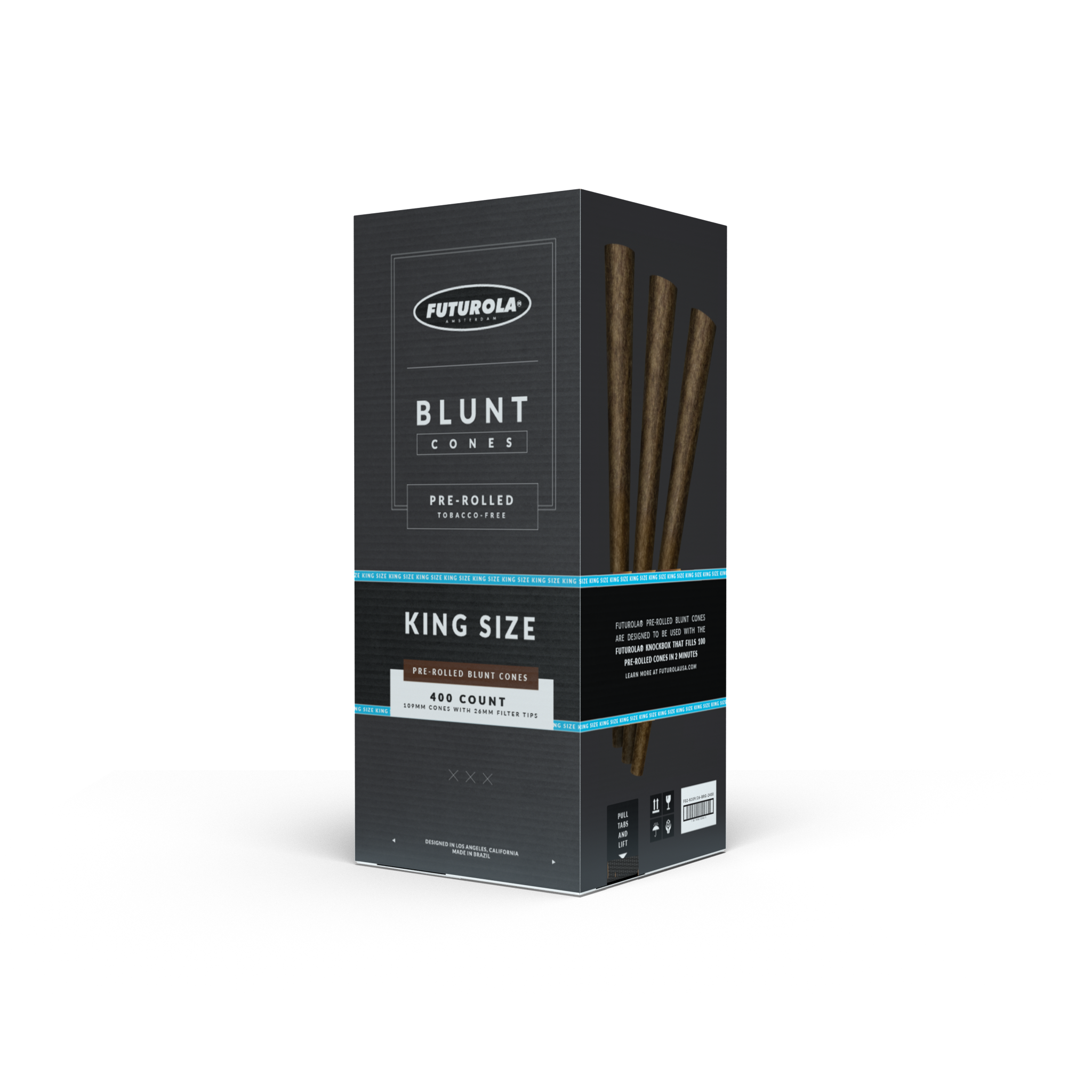 109/26 | STANDARD BLUNT CONES | KING [Wholesale] - FUTUROLA