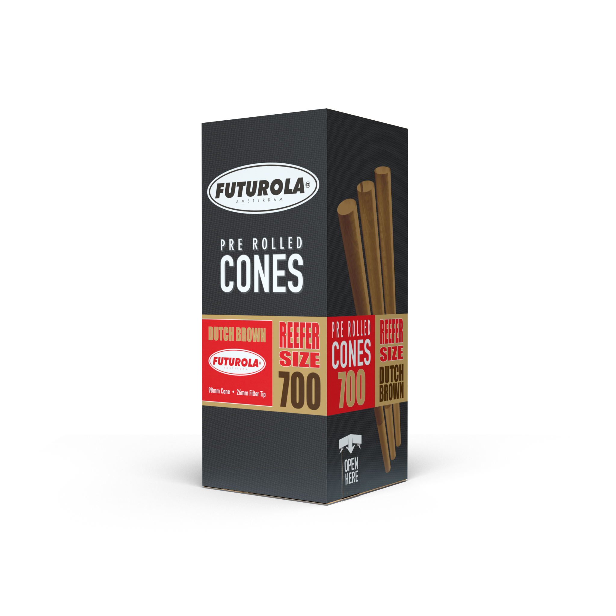 98/30 | SLENDER PAPER CONES | REEFER [Wholesale] - FUTUROLA