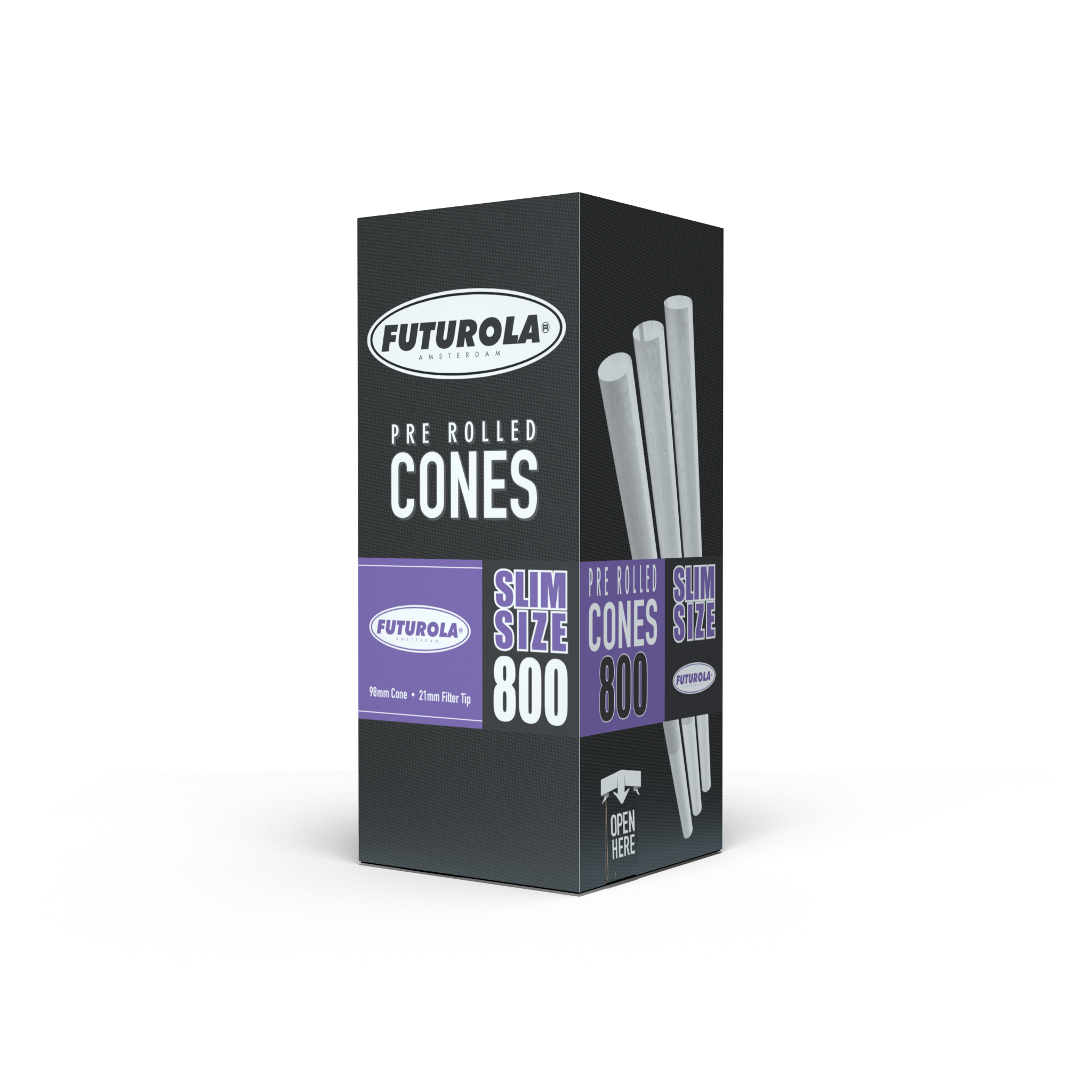 98/26 | STANDARD PAPER CONES | SLIM [Wholesale] - FUTUROLA