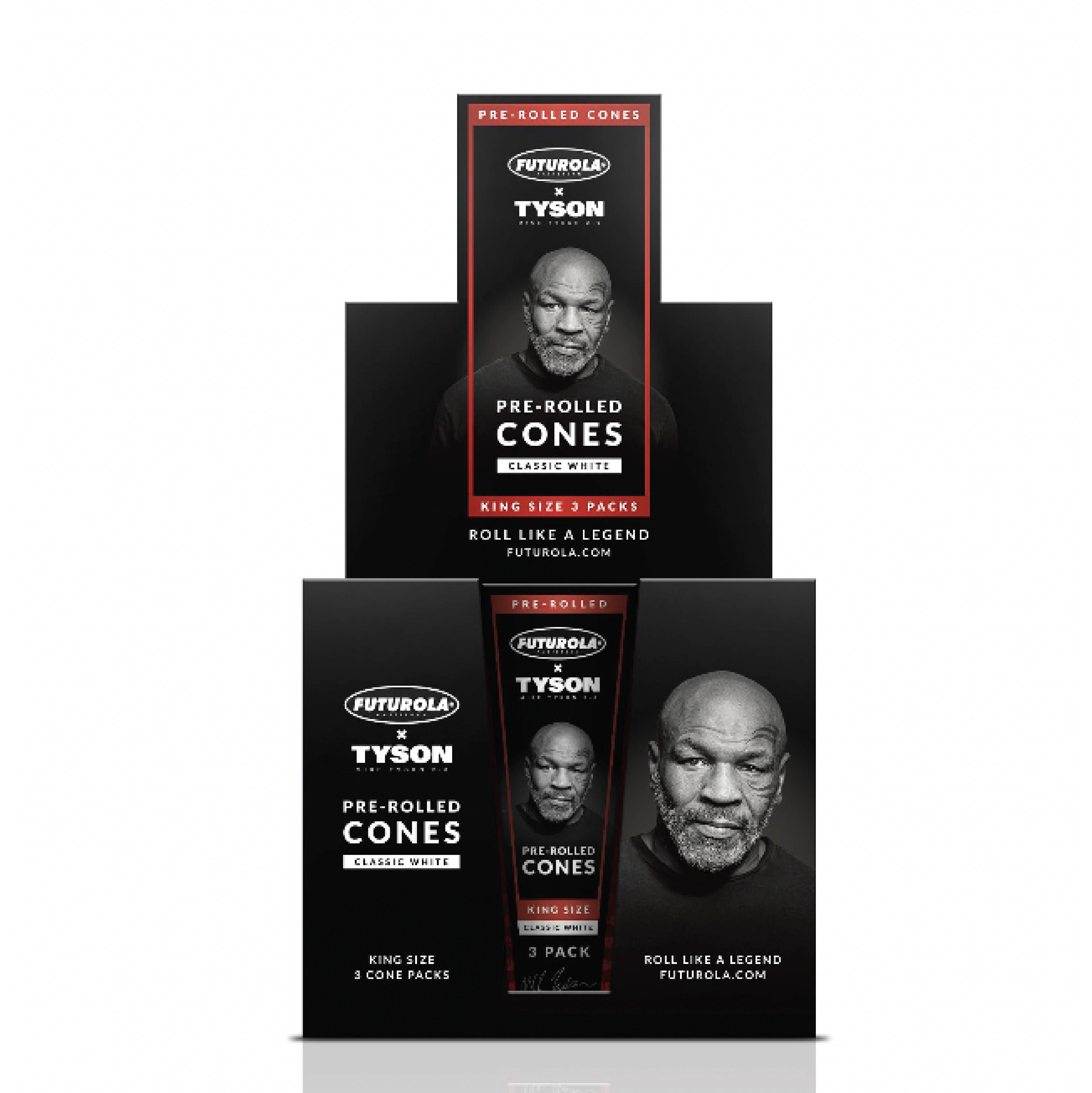 TYSON 2.0 3-PACK KING SIZED CONES [Wholesale] - FUTUROLA